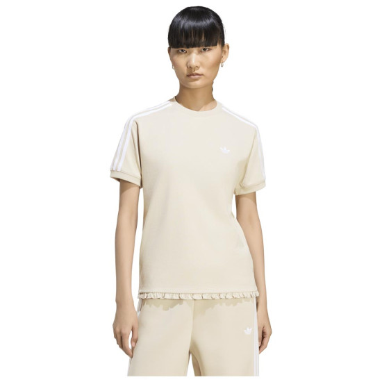 Adidas Γυναικεία κοντομάνικη μπλούζα Pleated 3-Stripes T-Shirt
